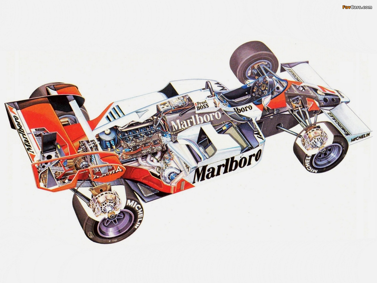 McLaren MP4-2 1984 wallpapers (1280 x 960)