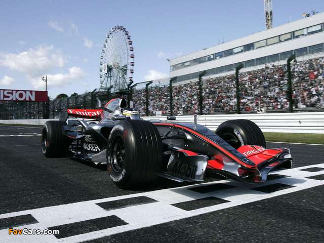 McLaren Mercedes-Benz MP4-21 2006 wallpapers (640 x 480)