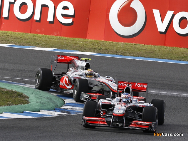 McLaren Mercedes-Benz MP4-25 2010 wallpapers (640 x 480)