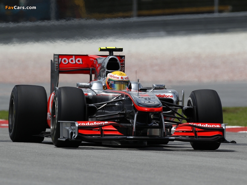 McLaren Mercedes-Benz MP4-25 2010 wallpapers (800 x 600)