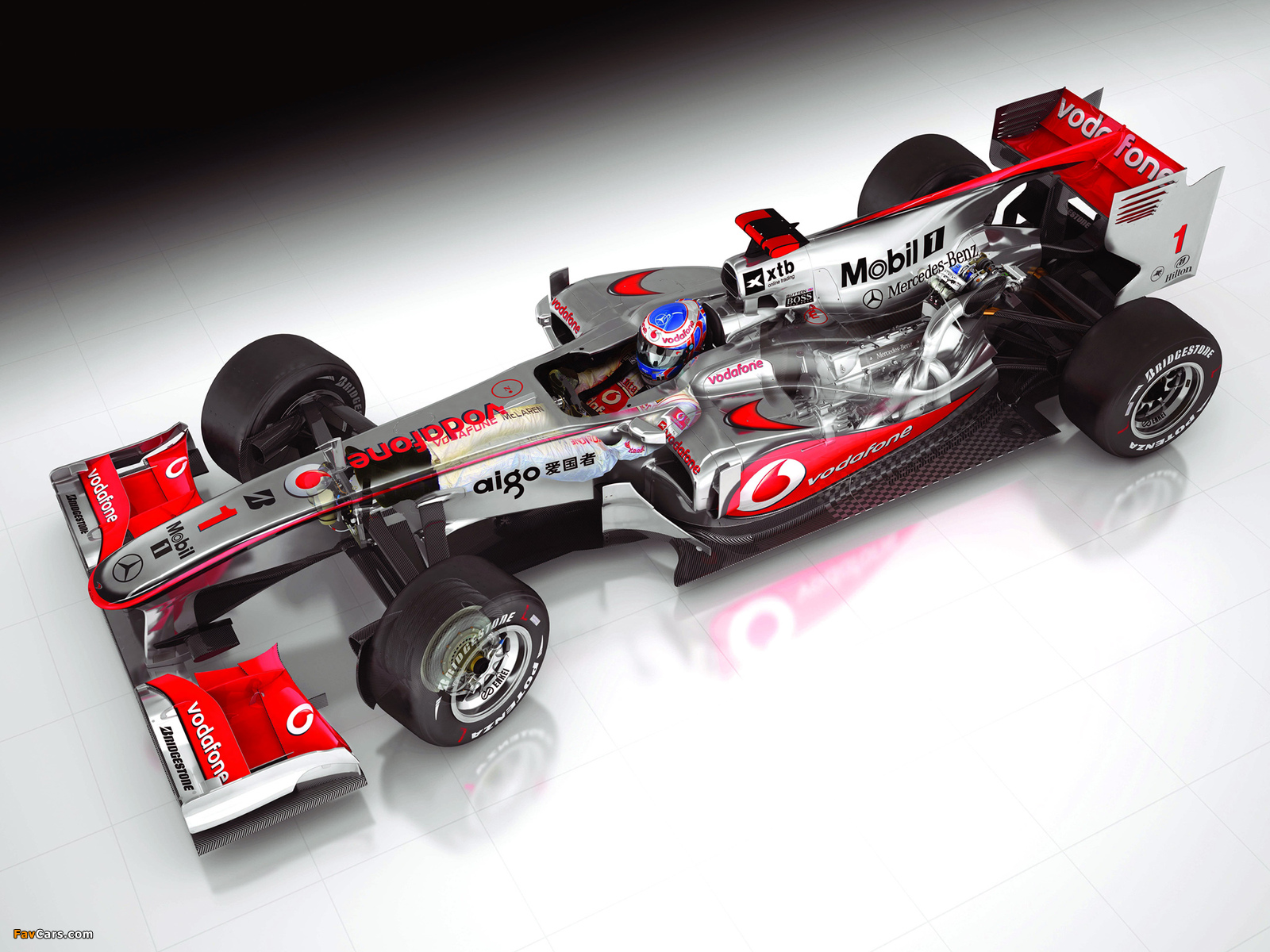 McLaren Mercedes-Benz MP4-25 2010 wallpapers (1600 x 1200)