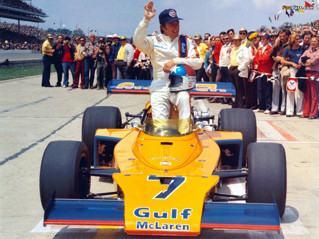 McLaren M16C Indy 500 Race Car 1973–74 images (1024 x 768)