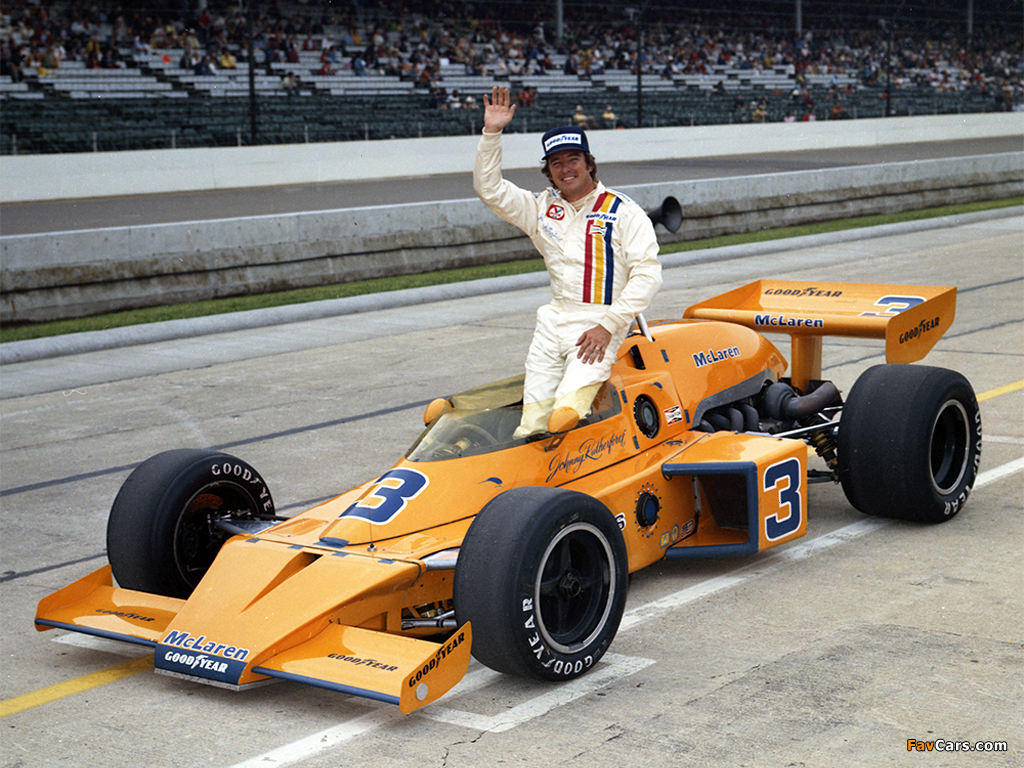 McLaren M16C Indy 500 Race Car 1973–74 photos (1024 x 768)
