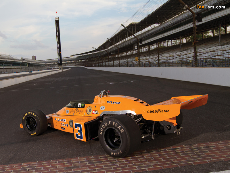 Pictures of McLaren M16C Indy 500 Race Car 1973–74 (800 x 600)