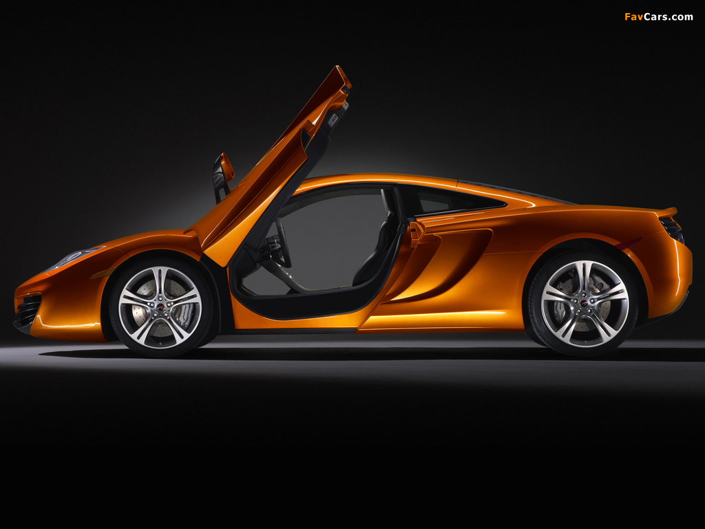 McLaren MP4-12C Prototype 2009–10 wallpapers (1024 x 768)