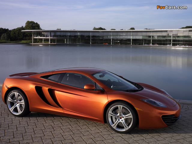 McLaren MP4-12C Prototype 2009–10 wallpapers (640 x 480)