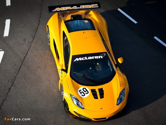 McLaren MP4-12C GT3 2011 pictures (640 x 480)