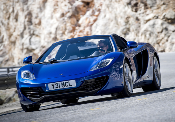 McLaren MP4-12C Spyder 2012–14 images