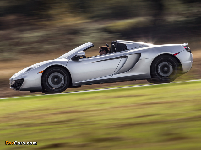 McLaren MP4-12C Spyder US-spec 2012–14 images (640 x 480)