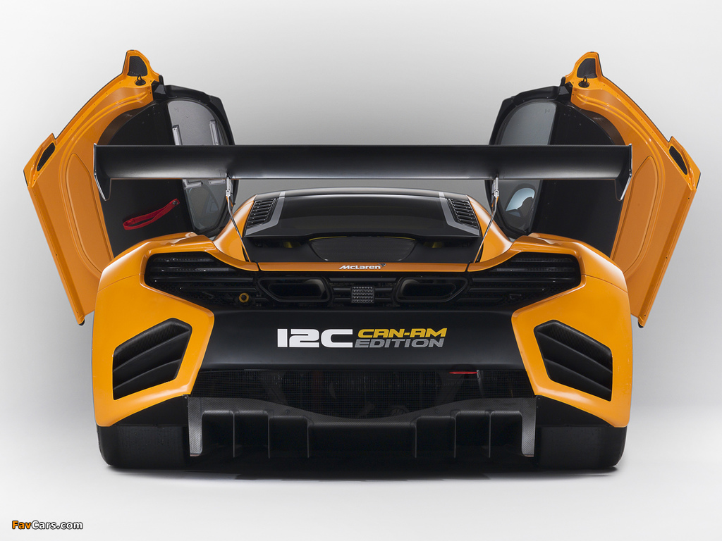 McLaren MP4-12C GT3 Can-Am Edition Concept 2012 pictures (1024 x 768)