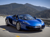 McLaren MP4-12C Spyder 2012–14 pictures