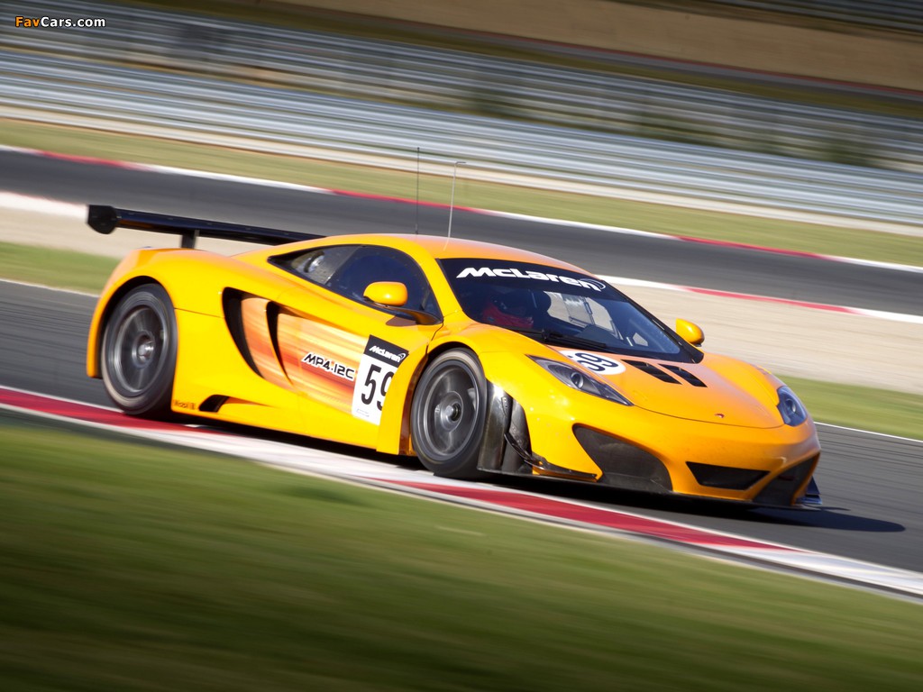 Photos of McLaren MP4-12C GT3 2011 (1024 x 768)