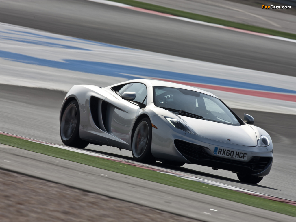 Pictures of McLaren MP4-12C Prototype 2009–10 (1024 x 768)