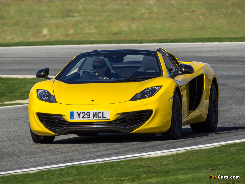 Pictures of McLaren MP4-12C Spyder UK-spec 2012–14 (800 x 600)