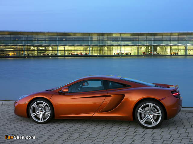 McLaren MP4-12C Prototype 2009–10 wallpapers (640 x 480)