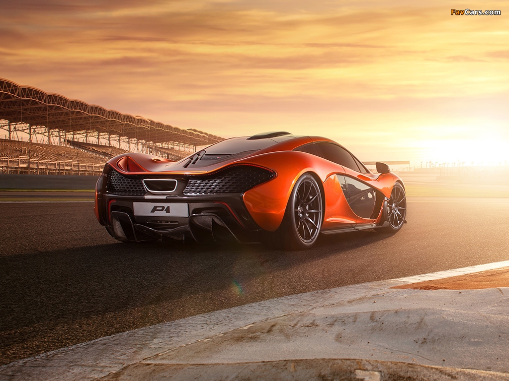 McLaren P1 Concept 2012 wallpapers (1024 x 768)