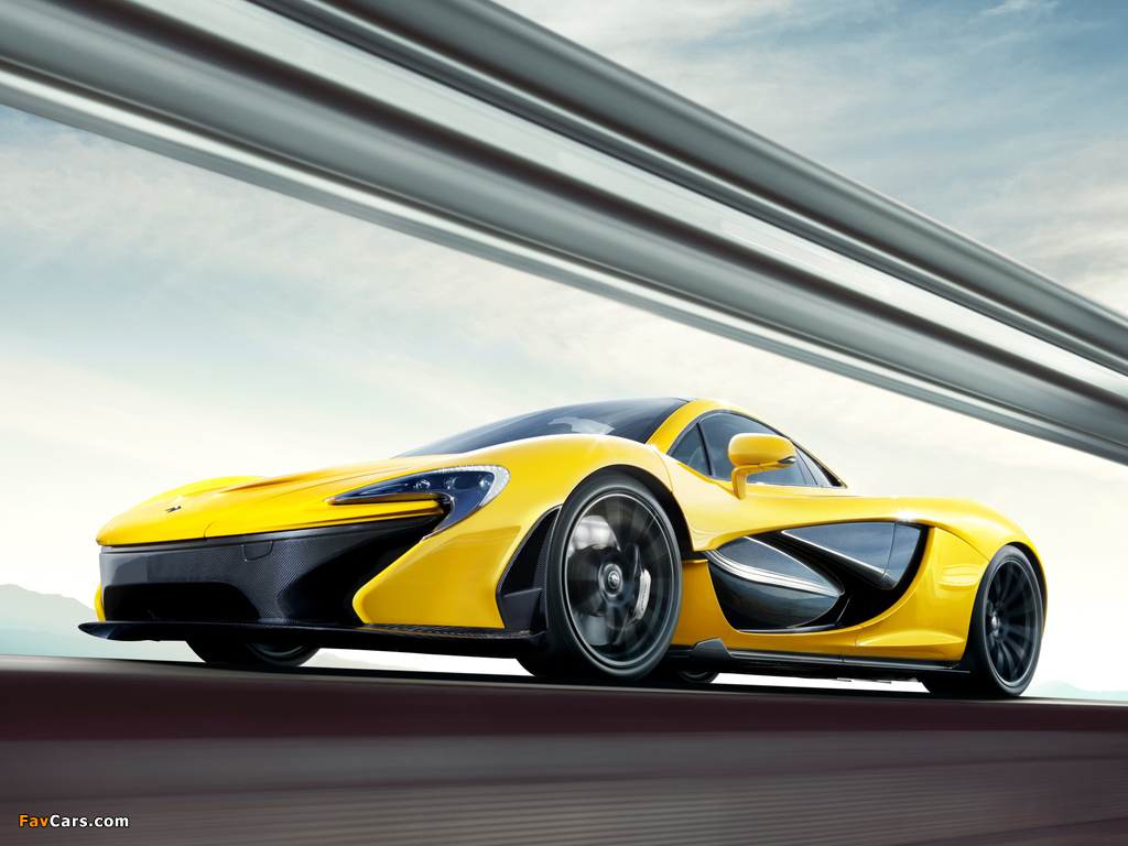 McLaren P1 2013 wallpapers (1024 x 768)