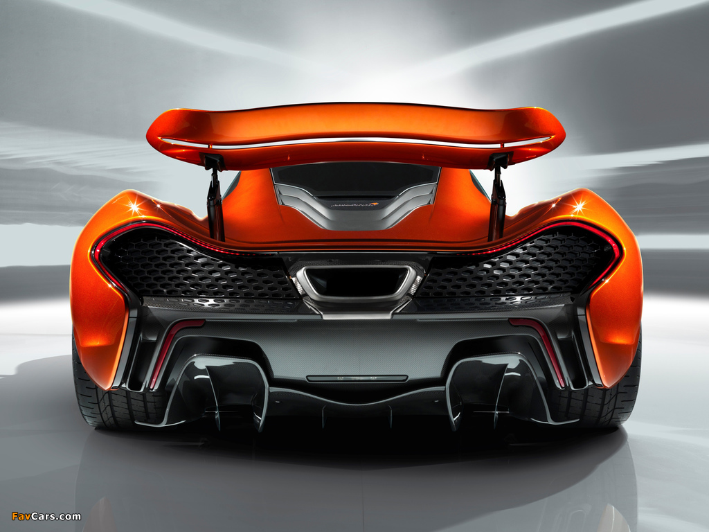 McLaren P1 Concept 2012 wallpapers (1024 x 768)