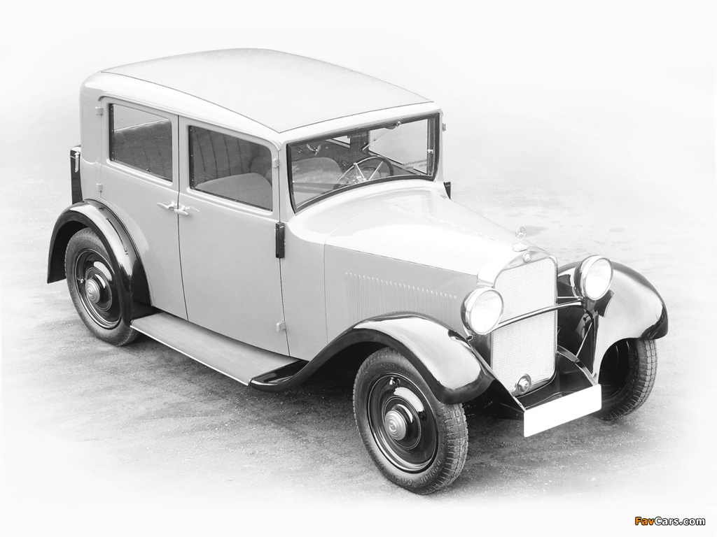 Mercedes-Benz 170 Limousine (W15) 1931 pictures (1024 x 768)