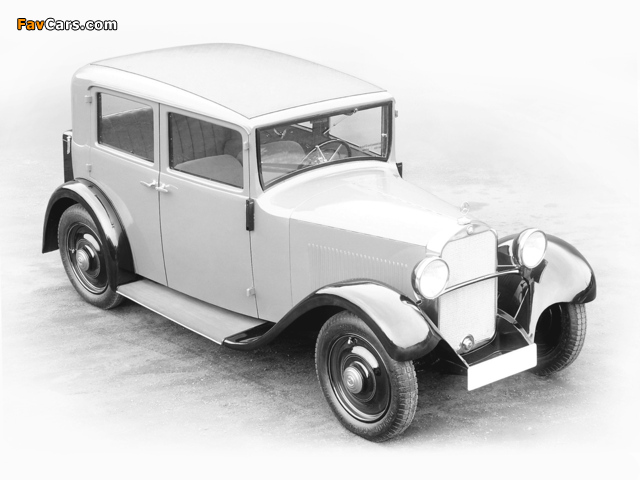 Mercedes-Benz 170 Limousine (W15) 1931 pictures (640 x 480)