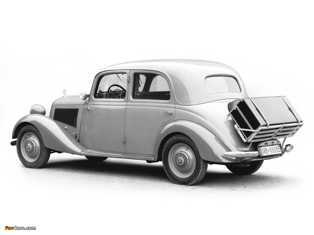 Mercedes-Benz 170V Limousine (W136) 1936–42 photos (1024 x 768)