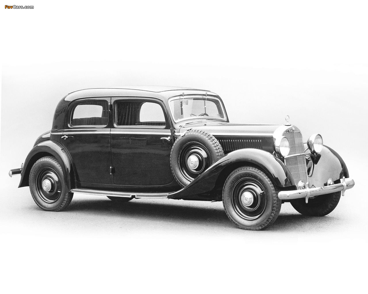 Mercedes-Benz 170V Limousine (W136) 1936–42 pictures (1280 x 1024)