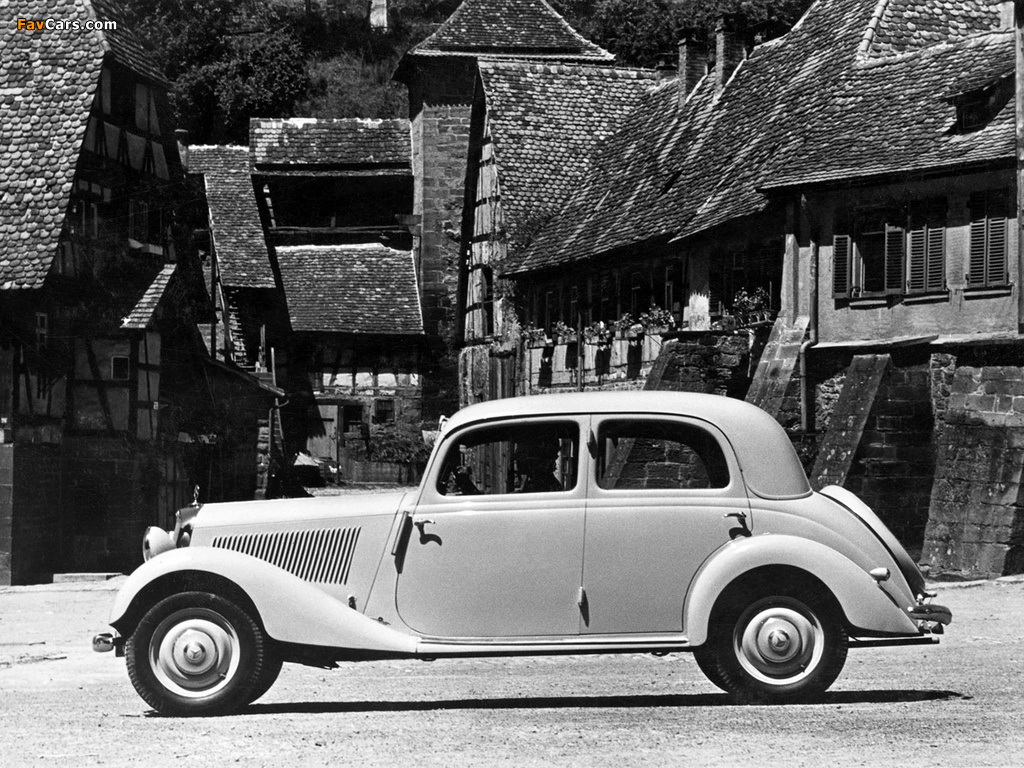 Mercedes-Benz 170V Limousine (W136) 1936–42 wallpapers (1024 x 768)