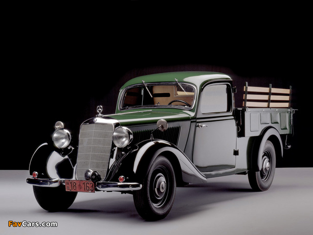 Mercedes-Benz 170 V Pickup (W136) 1946–49 wallpapers (640 x 480)