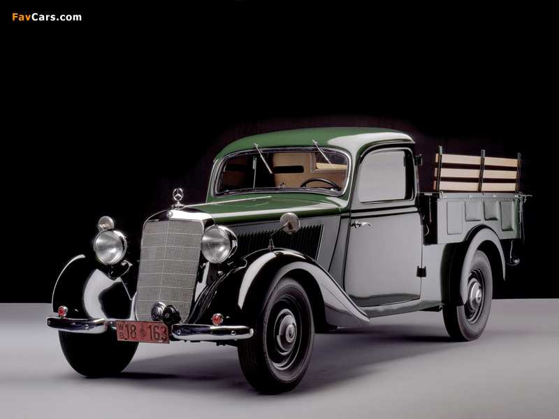 Mercedes-Benz 170 V Pickup (W136) 1946–49 wallpapers (800 x 600)