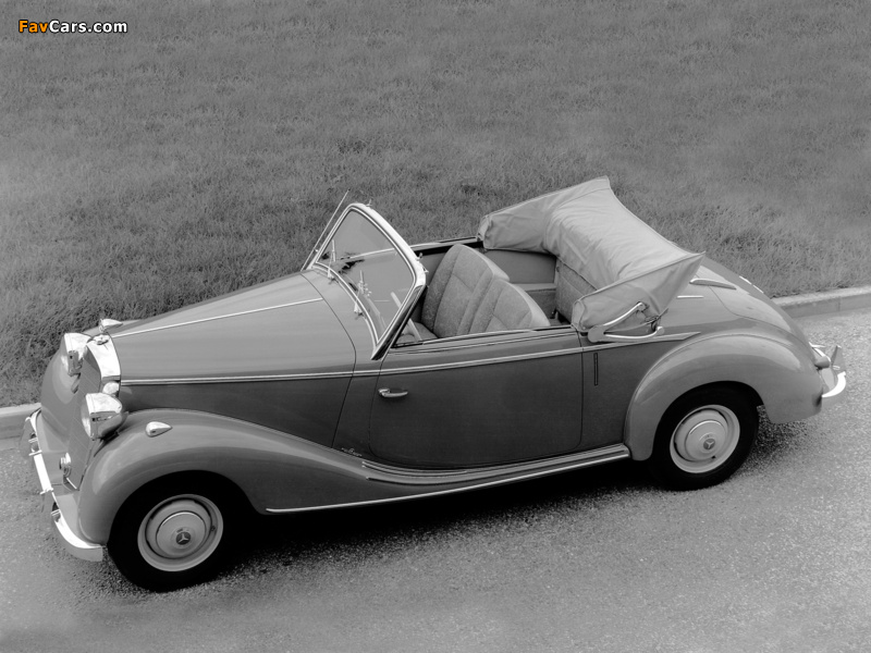 Mercedes-Benz 170 S Cabriolet A (W136IV) 1949–51 pictures (800 x 600)