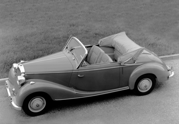 Mercedes-Benz 170 S Cabriolet A (W136IV) 1949–51 pictures