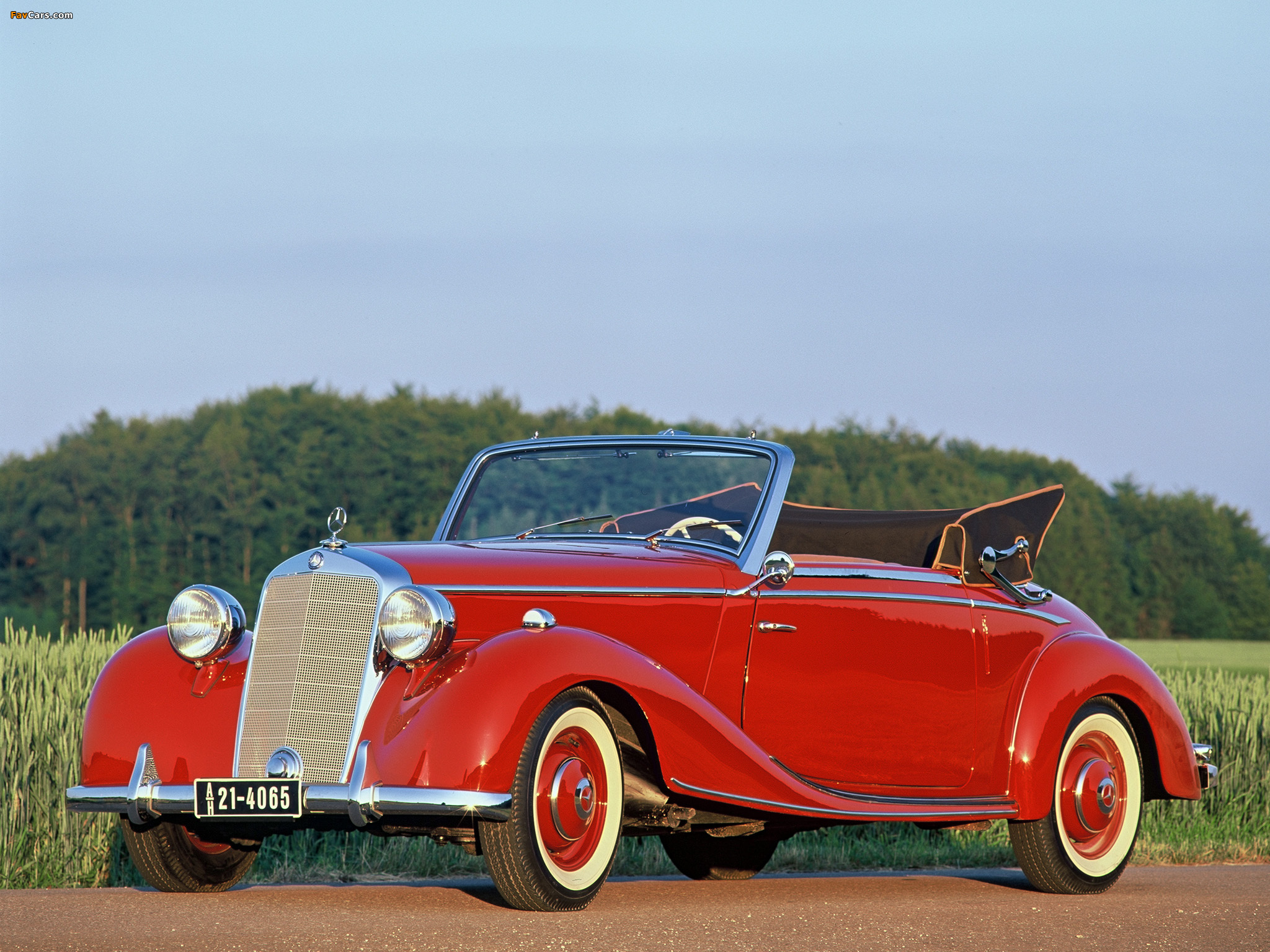 Mercedes-Benz 170 S Cabriolet A (W136IV) 1949–51 wallpapers (2048 x 1536)