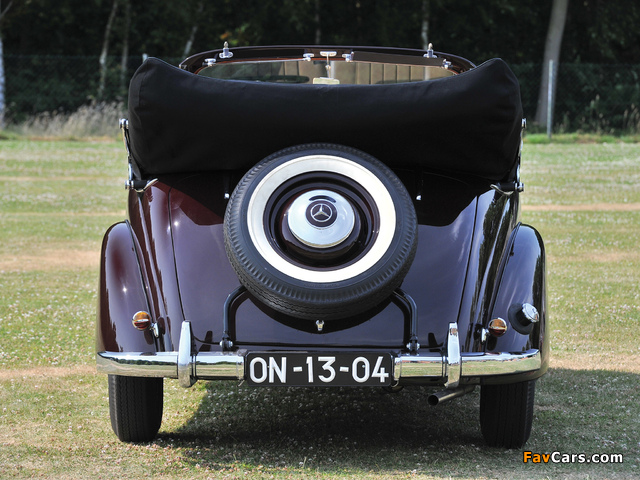 Mercedes-Benz 170 S Cabriolet B 1950–52 images (640 x 480)