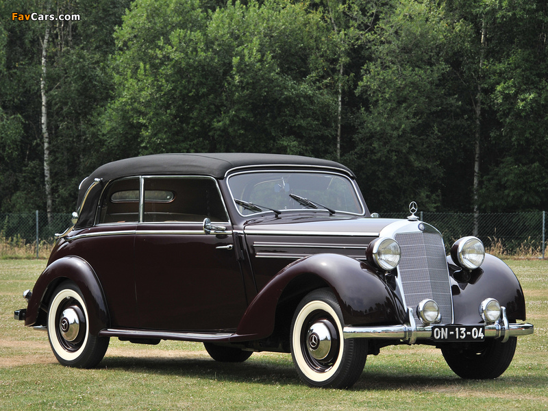 Mercedes-Benz 170 S Cabriolet B 1950–52 pictures (800 x 600)