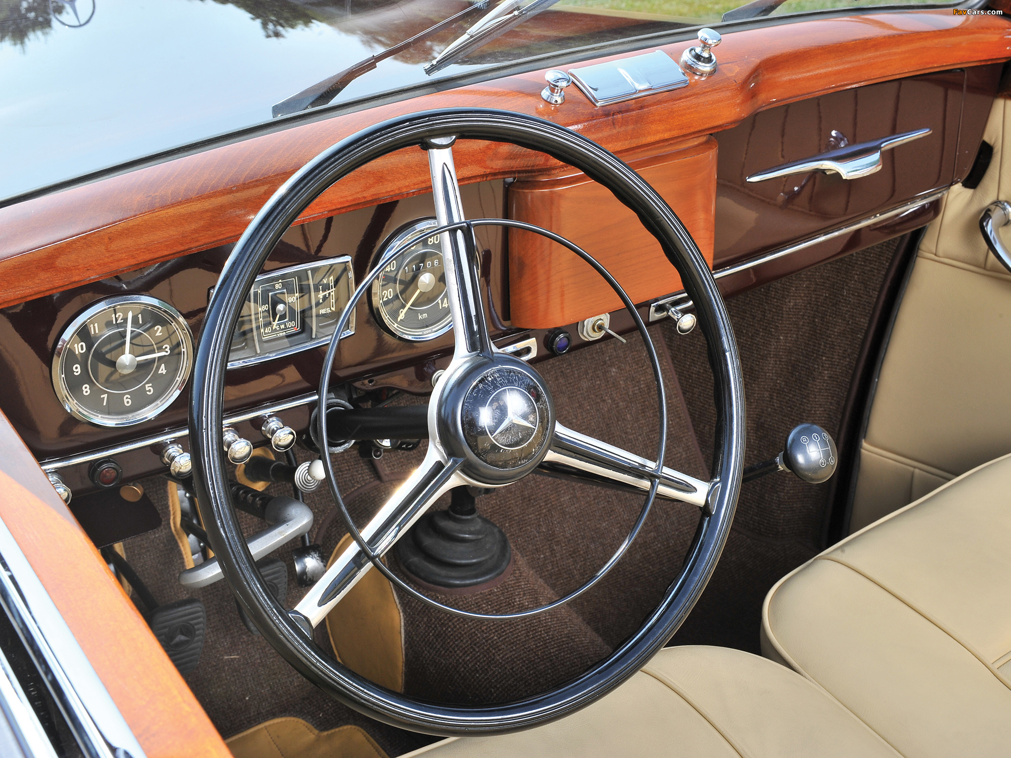 Mercedes-Benz 170 S Cabriolet B 1950–52 wallpapers (2048 x 1536)