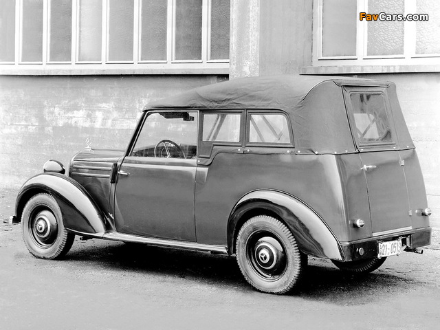 Photos of Mercedes-Benz 170 S Polizei Streifenwagen (W136IV) 1950–52 (640 x 480)