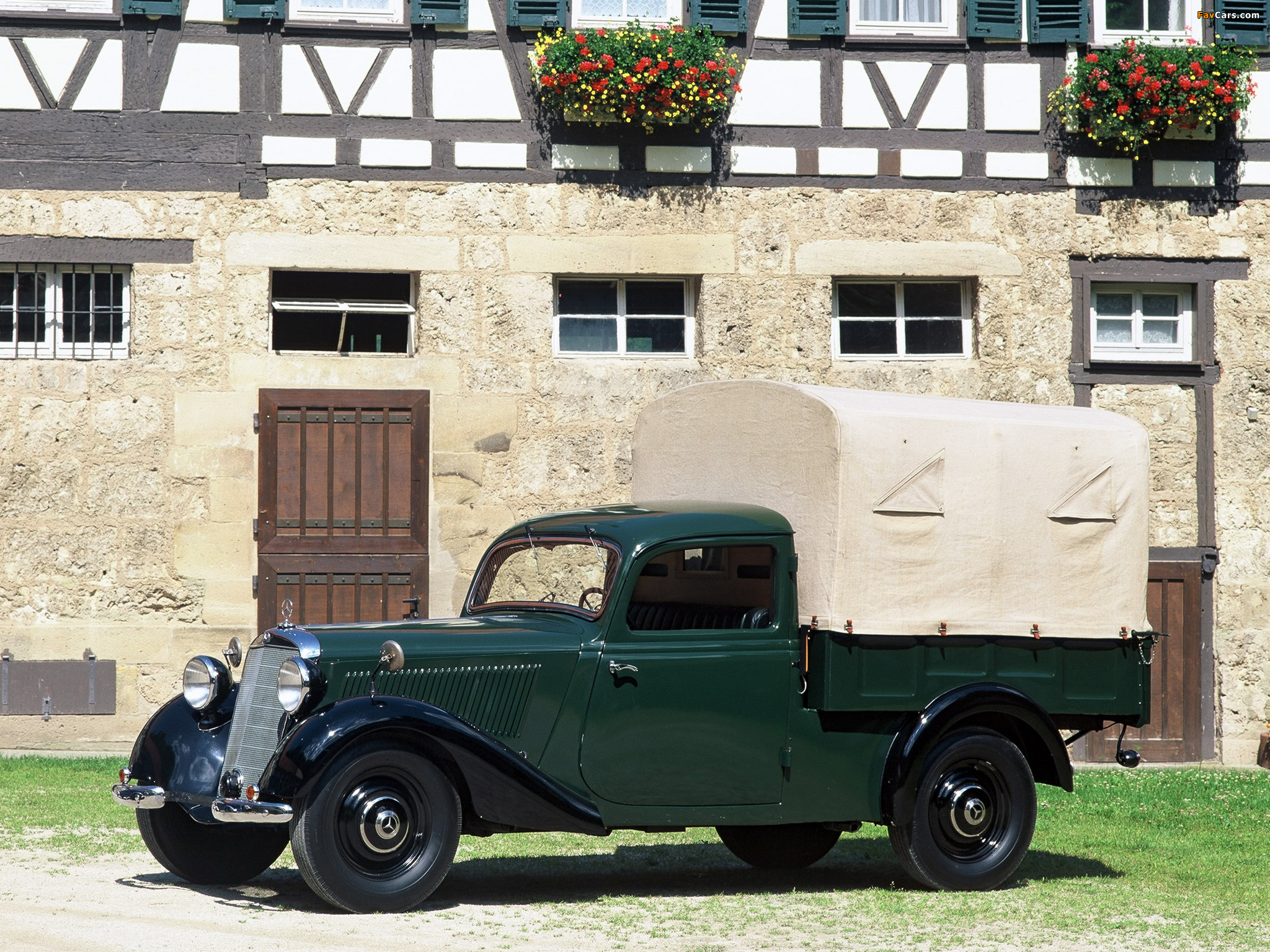 Pictures of Mercedes-Benz 170 V Pickup (W136) 1946–49 (2048 x 1536)