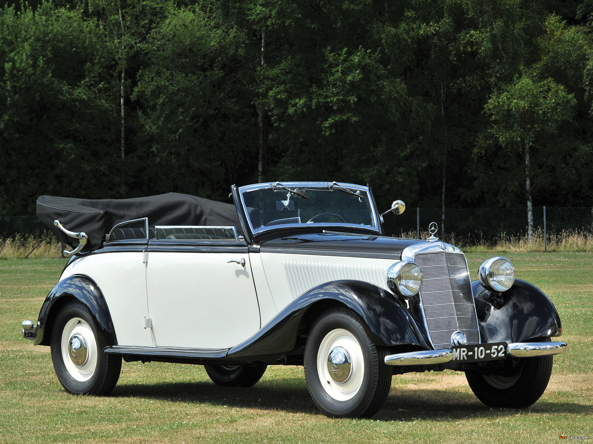 Mercedes-Benz 170V Cabriolet B (W136) 1936–42 wallpapers (2048 x 1536)