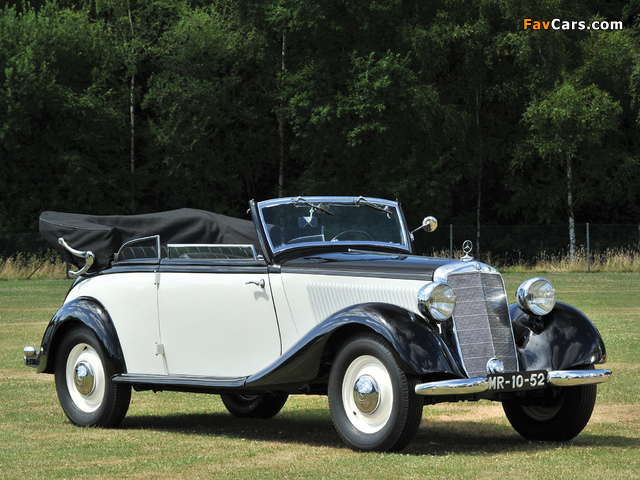 Mercedes-Benz 170V Cabriolet B (W136) 1936–42 wallpapers (640 x 480)