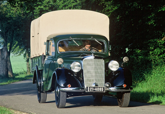 Mercedes-Benz 170 V Pickup (W136) 1946–49 wallpapers