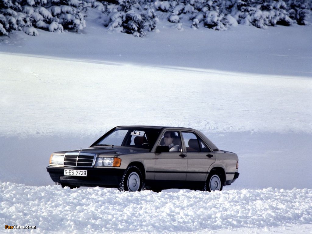 Images of Mercedes-Benz 190 E (W201) 1982–88 (1024 x 768)