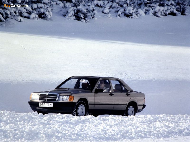 Images of Mercedes-Benz 190 E (W201) 1982–88 (800 x 600)