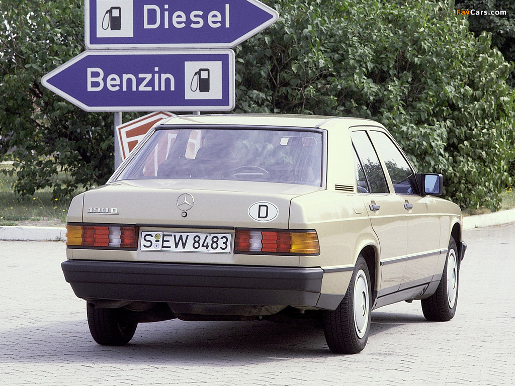 Images of Mercedes-Benz 190 D (W201) 1983–88 (1024 x 768)