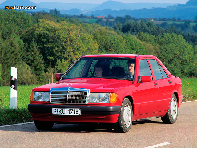 Images of Mercedes-Benz 190 E (W201) 1988–93 (640 x 480)