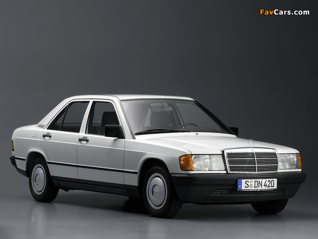 Mercedes-Benz 190 E (W201) 1982–88 images (640 x 480)