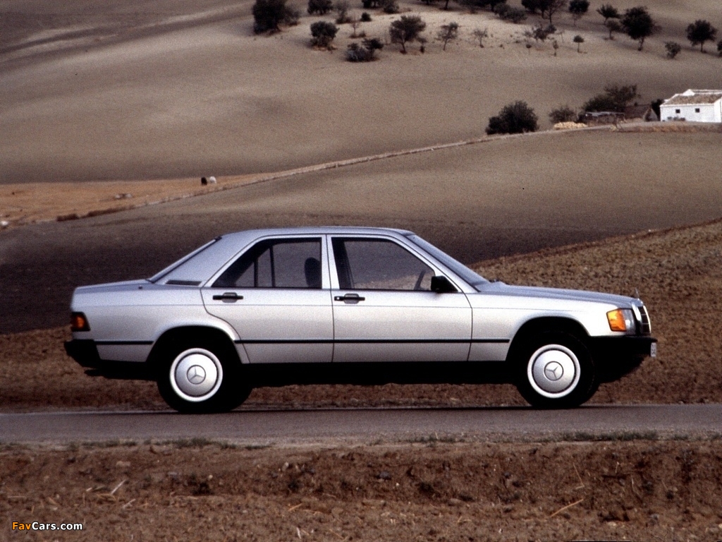 Mercedes-Benz 190 E (W201) 1982–88 photos (1024 x 768)