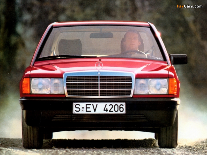 Mercedes-Benz 190 (W201) 1982–88 photos (800 x 600)