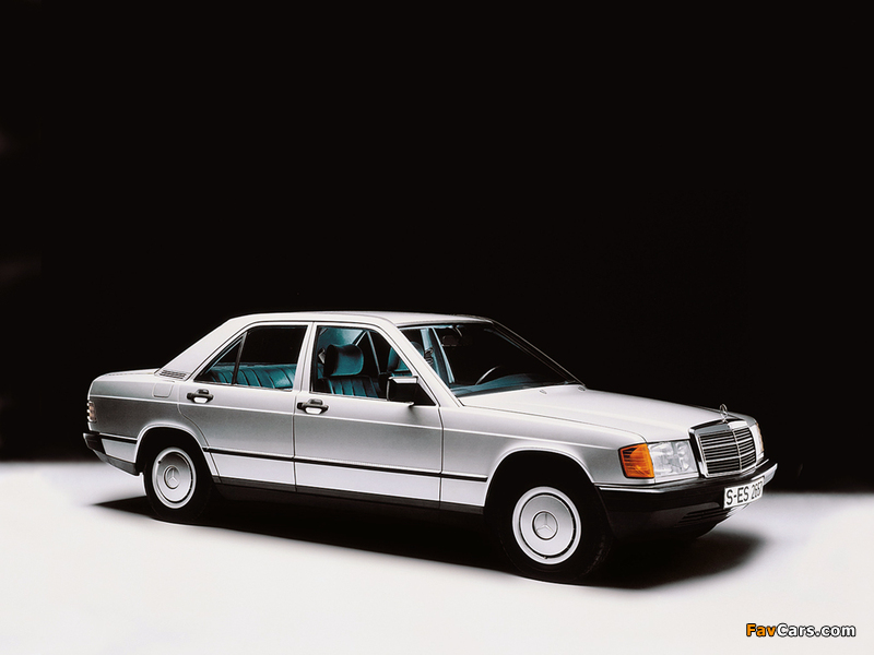 Mercedes-Benz 190 E (W201) 1982–88 photos (800 x 600)