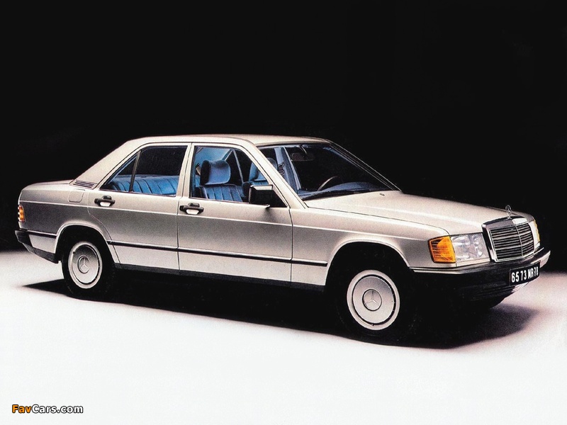 Mercedes-Benz 190 E (W201) 1982–88 photos (800 x 600)
