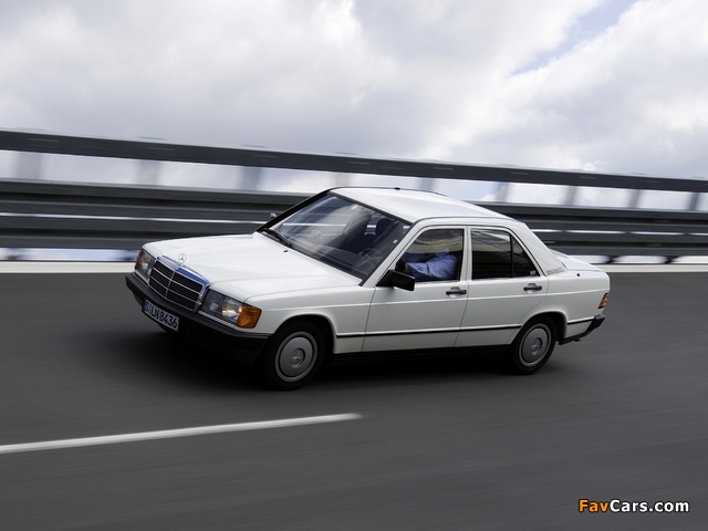 Mercedes-Benz 190 E (W201) 1982–88 wallpapers (640 x 480)